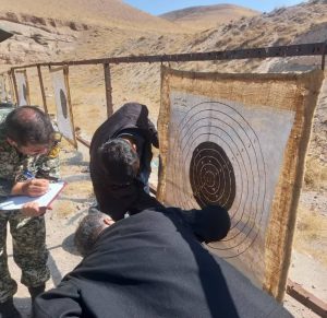 مسابقه تیراندازی نیروهای مسلح در کلانشهر تبریز برگزار شد 