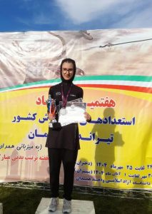 درخشش دوباره «هلیا حضرتیان» دختر طلایی ورزقان در المپیاد استعدادهای برتر کشور