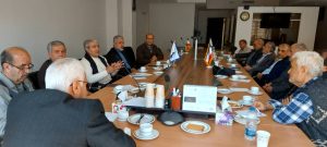 هیئت مدیره مجمع خویی های مقیم تبریز در خانه توسعه آذربایجان