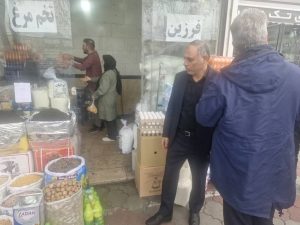 بازدید میدانی مدیرکل صمت آذربایجان شرقی از بازار بنکداری و صنوف نانوایی تبریز