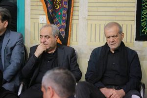 حضور رئیس جمهور پزشکیان در آئین های عاشورایی تبریز