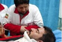 ۱۳ امدادگر هلال احمر مرند در حادثه رانندگی مصدوم شدند
