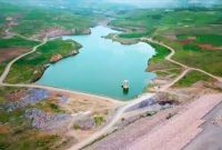 فیلم| افتتاح و آبگیری از سد «گرمی چای» میانه در سفر رئیس جمهور به آذربایجان‌شرقی