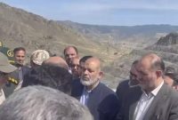 حضور وزیر کشور در نوار مرزی ایران و آذربایجان حضور وزیر کشور در نوار مرزی ایران و آذربایجان