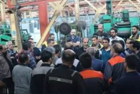 وعده‌ فرماندار برای حل مشکلات کارگران کمپرسورسازی تبریز