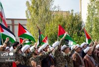 فیلم| تجمع انزجارطلاب و دانشگاهیان تبریز از جنایت رژیم صهیونیستی