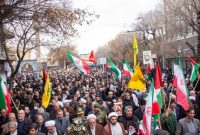 راهپیمایی مردم تبریز در محکومیت جنایات تروریستی کرمان