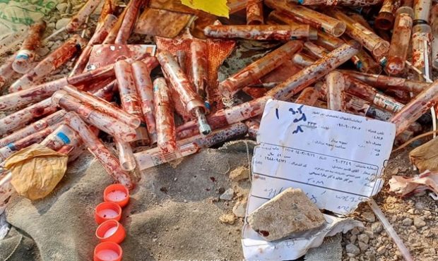 رها شدن زباله‌های خطرناک بیمارستانی در تبریز