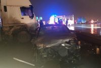 حادثه مرگبار رانندگی در آزادراه پیامبر اعظم(ص) با ۲ کشته